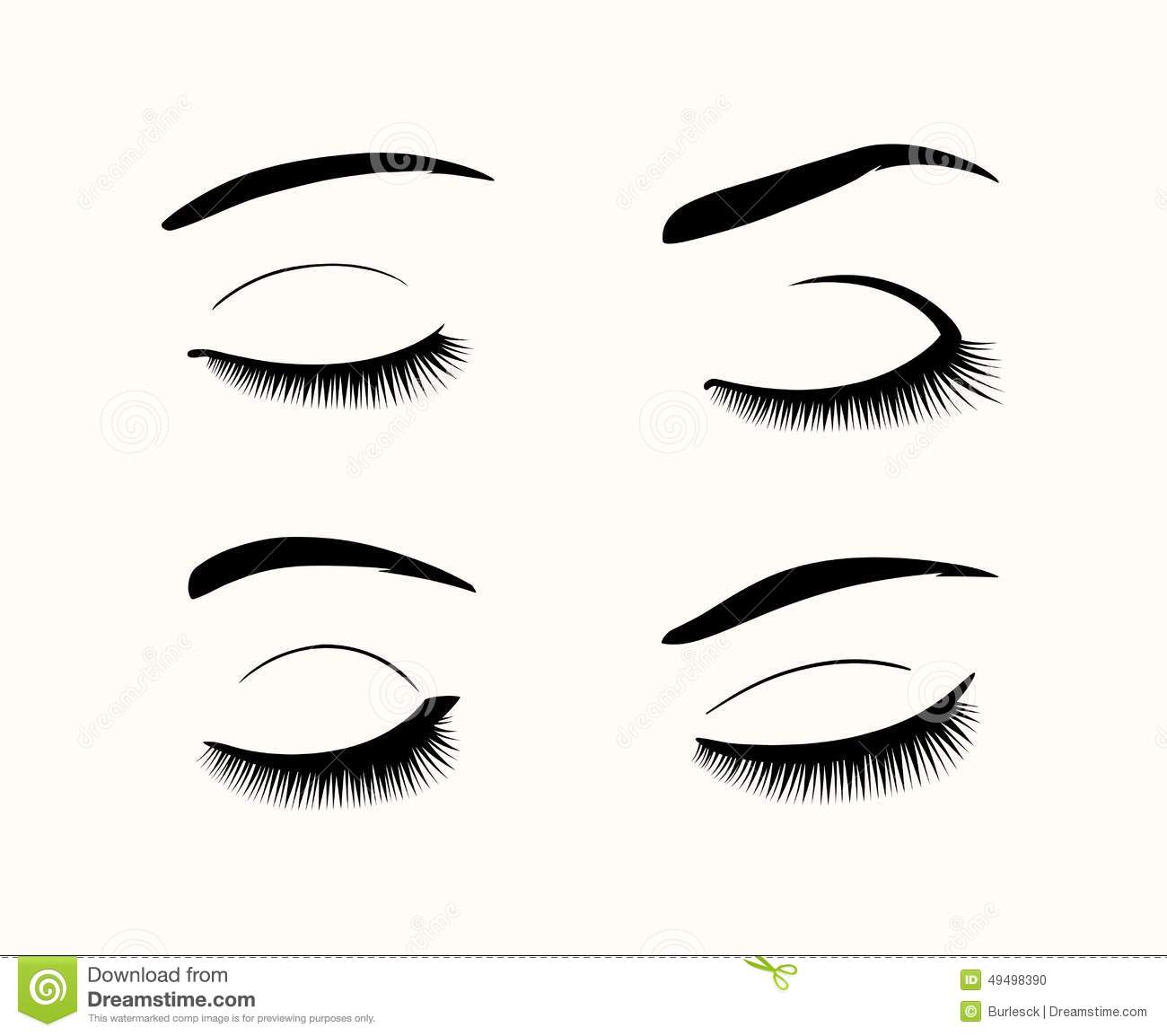 clip art eyes closed - photo #28