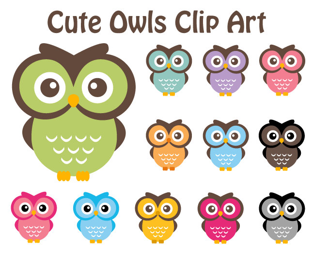 Cute Owl Clip Art