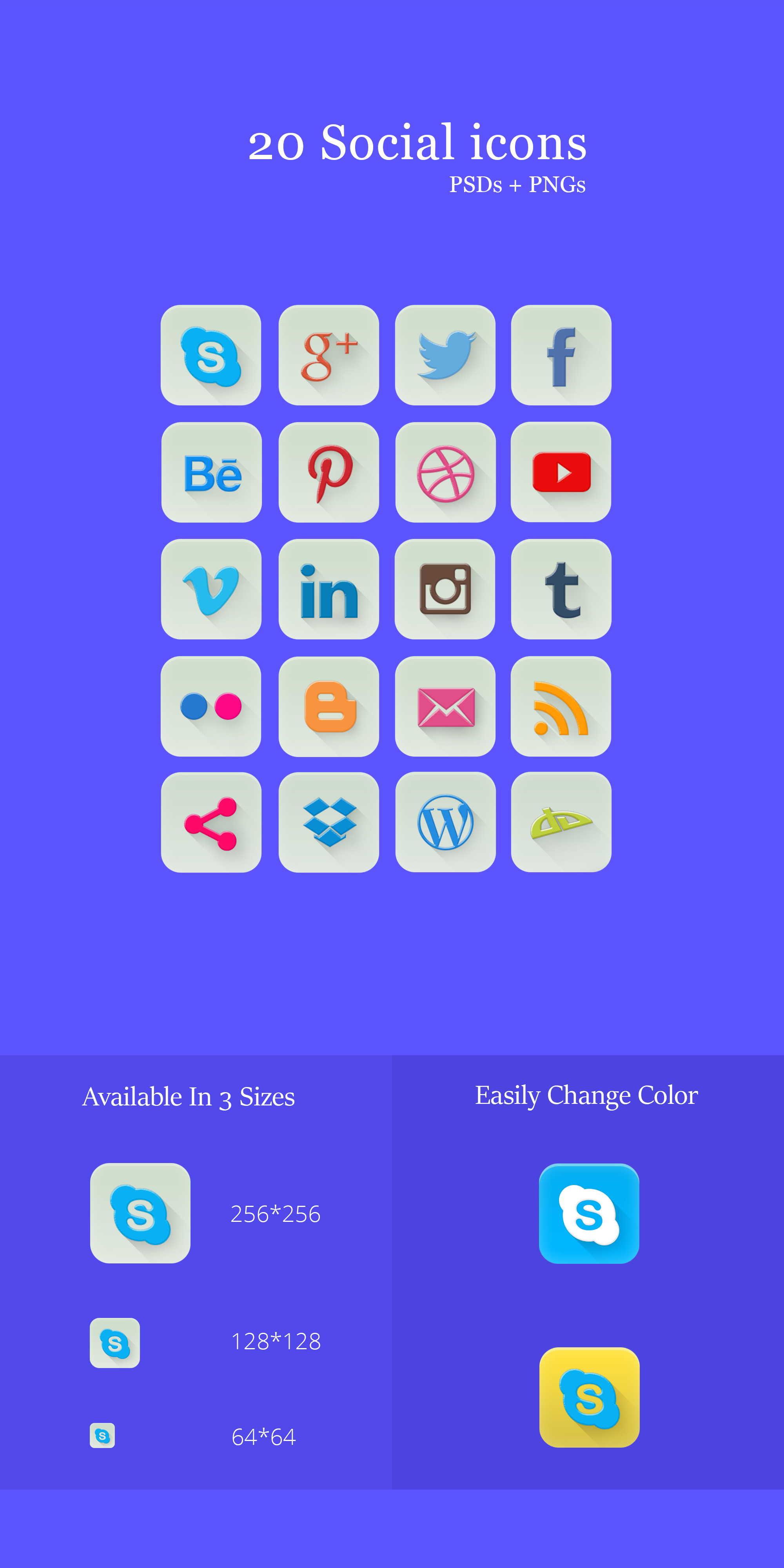 Grey Social Media Icon Set Grey Social Media Icon Set