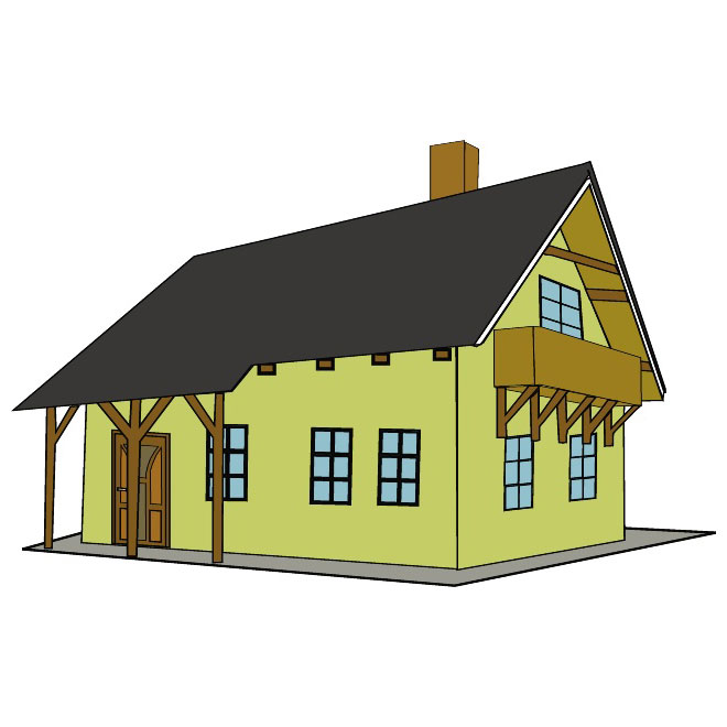 House Vector Graphic