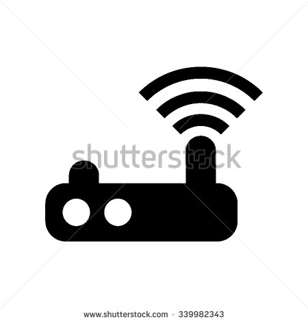 Router Vector Graphic