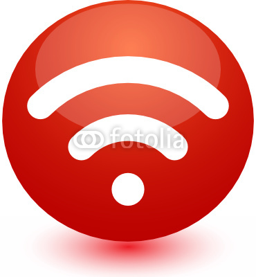 Wireless Symbol Red