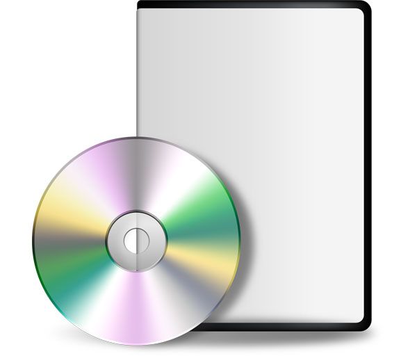 Blank DVD Case Template