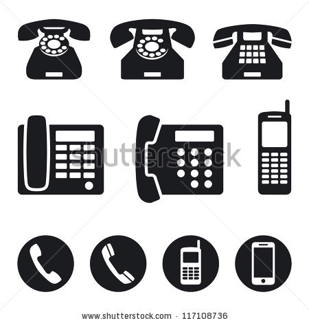 Cell Phone Icon Vector