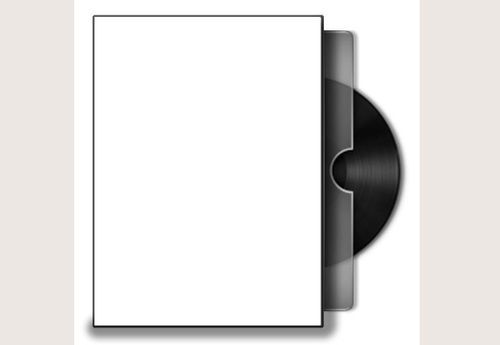 DVD Case Template PSD