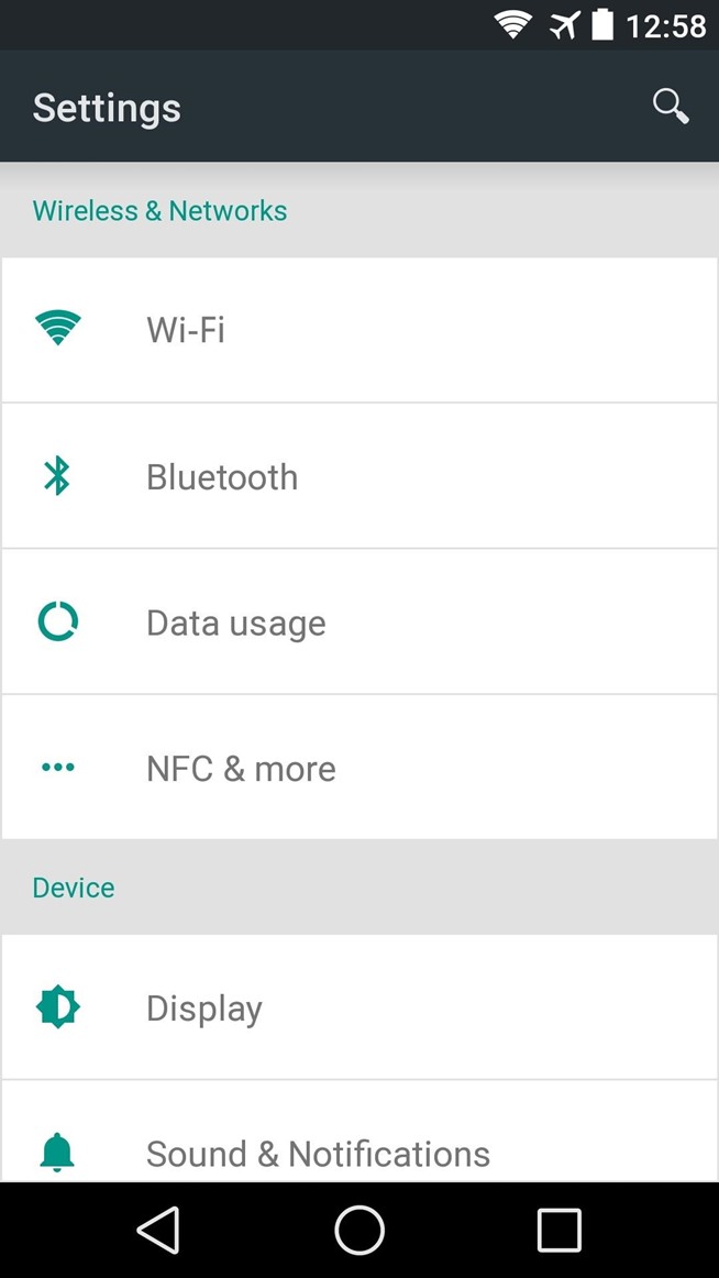 Lollipop Color Status Bar Icons Android
