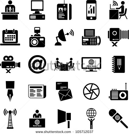 Mass Media Icon Mass Media Icon
