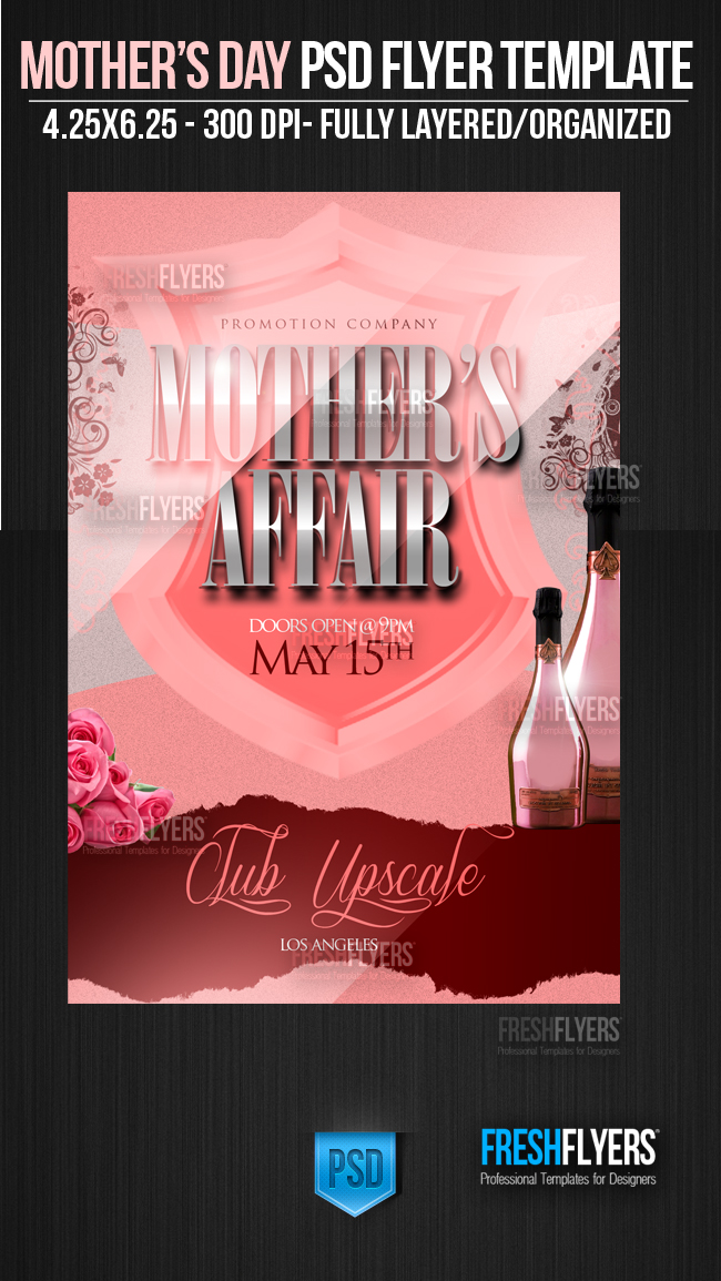 Mother's Day Flyer Template Mother's Day Flyer Template