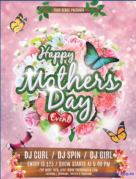 Mother's Day Flyer Template Mother's Day Flyer Template