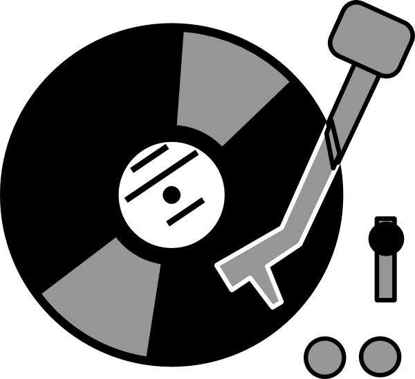 Record Player Clip Art