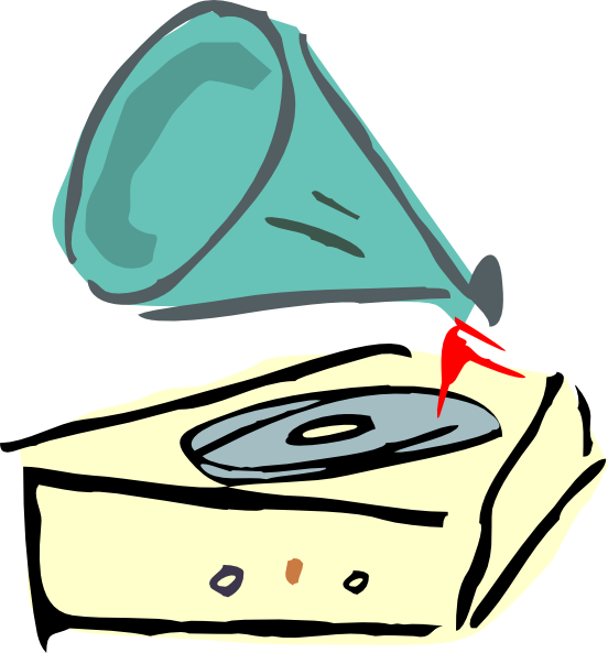 Record Player Clip Art