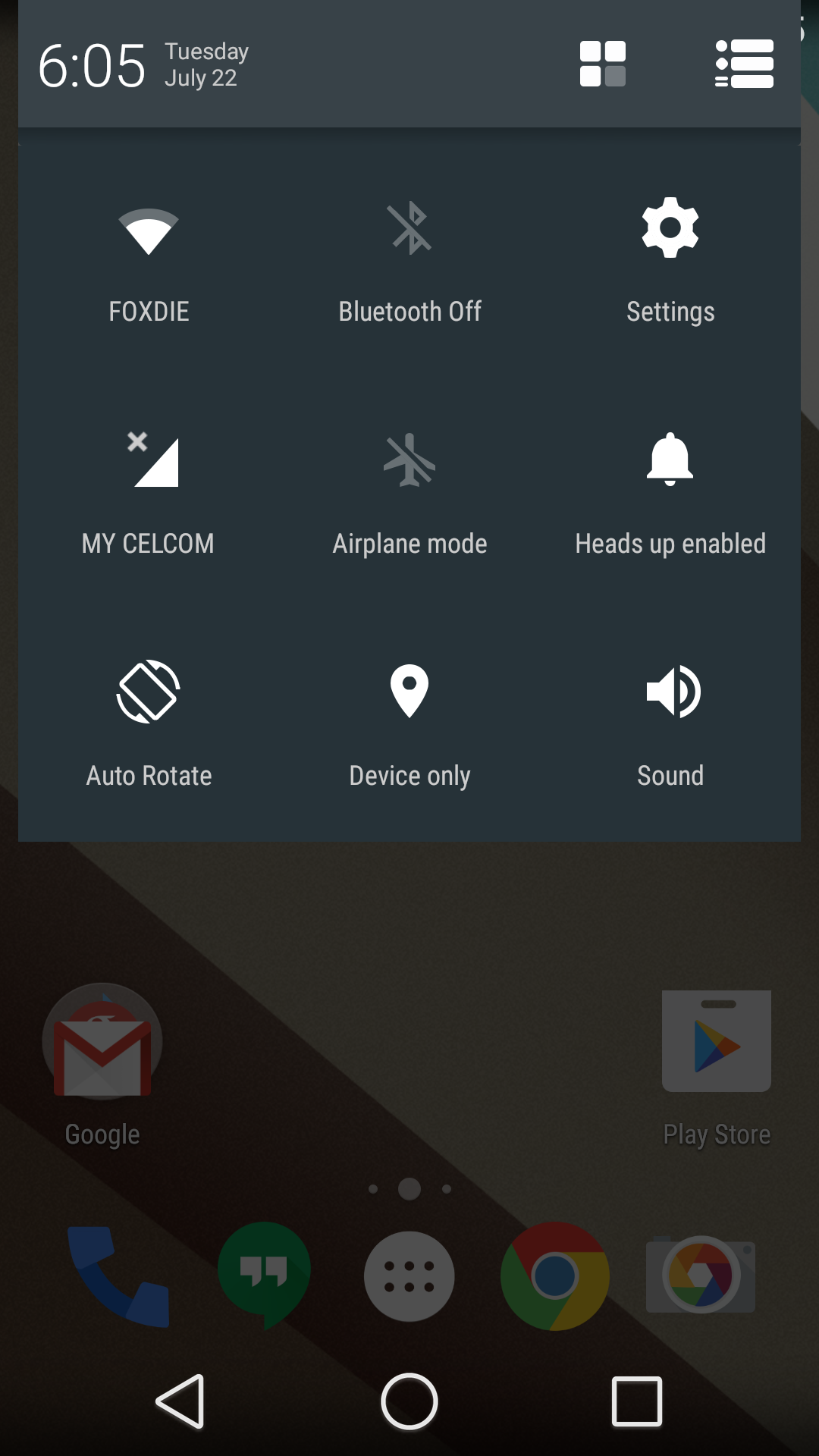 Samsung Android Status Bar Icon