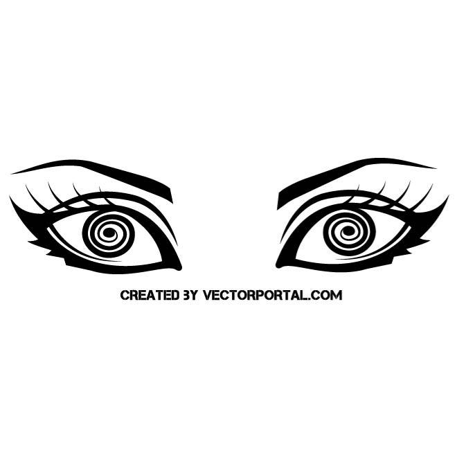 Vector Eyes Clip Art Vector Eyes Clip Art