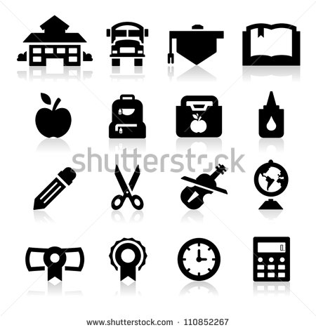 Vector Icons School Vector Icons School