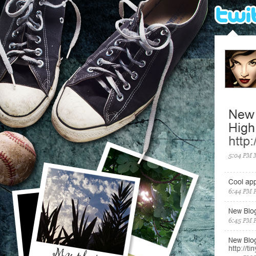 Collage PSD Template Grunge Collage PSD Template Grunge