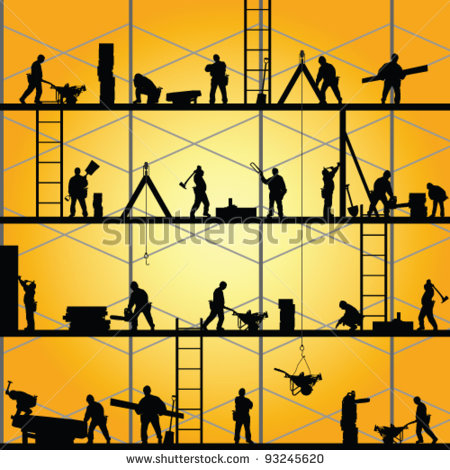 Construction Worker Silhouette