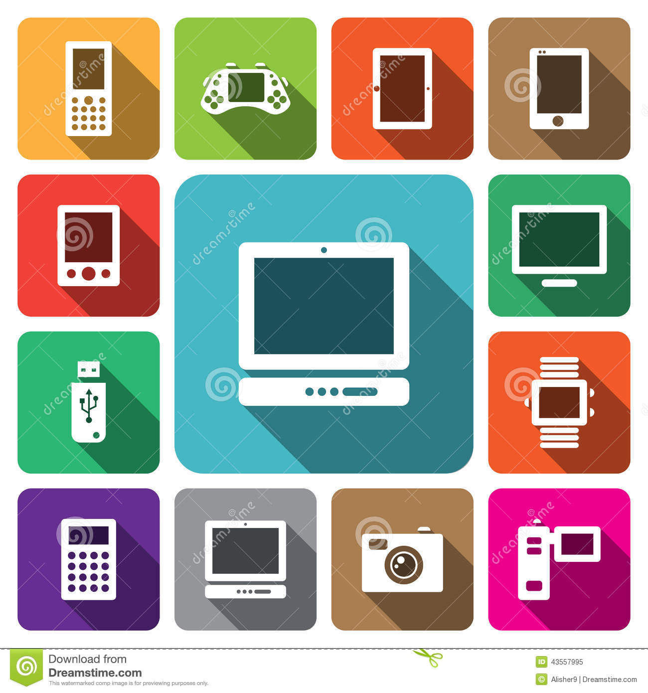 Digital Device Icons