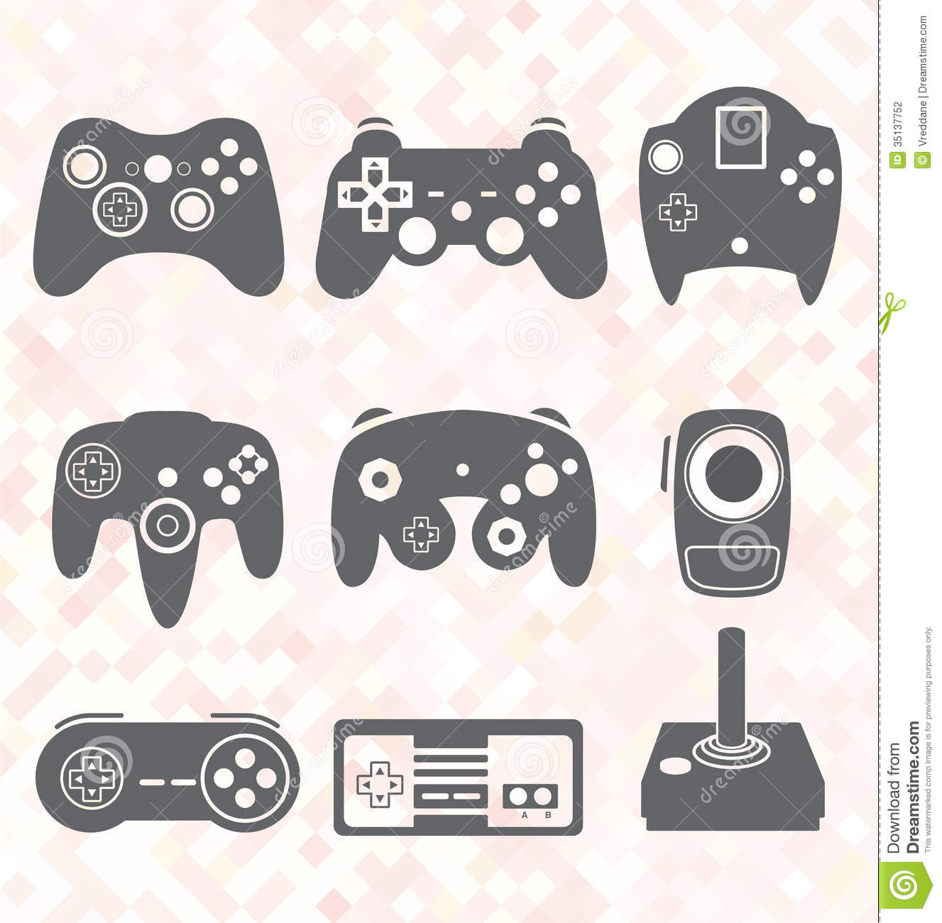 Game Controller Vector Game Controller Vector