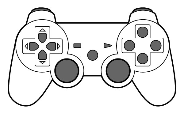 Game Controller Vector