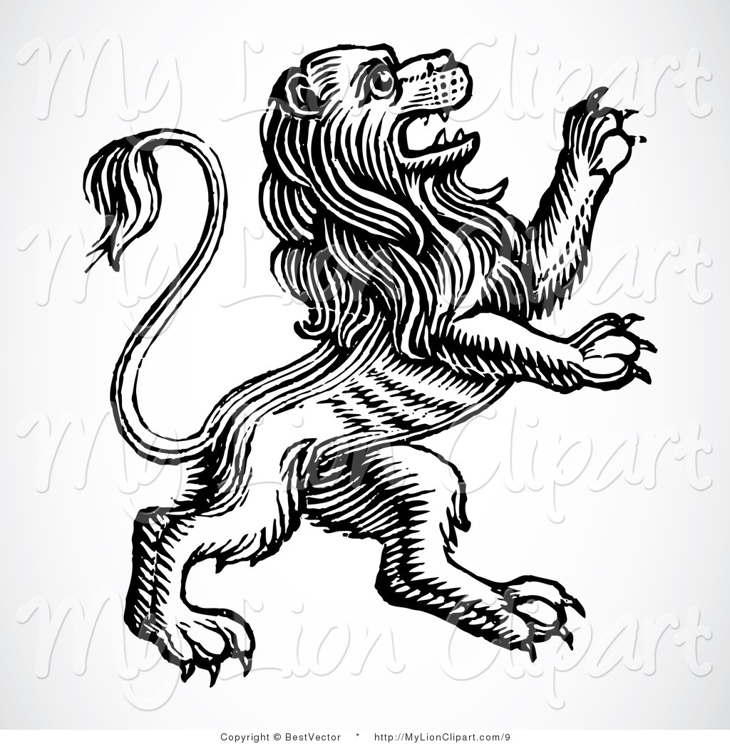 Heraldry Lion Clip Art