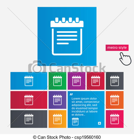 Icon Notepad Clip Art