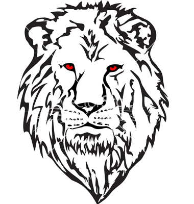 Lion Head Vector Free