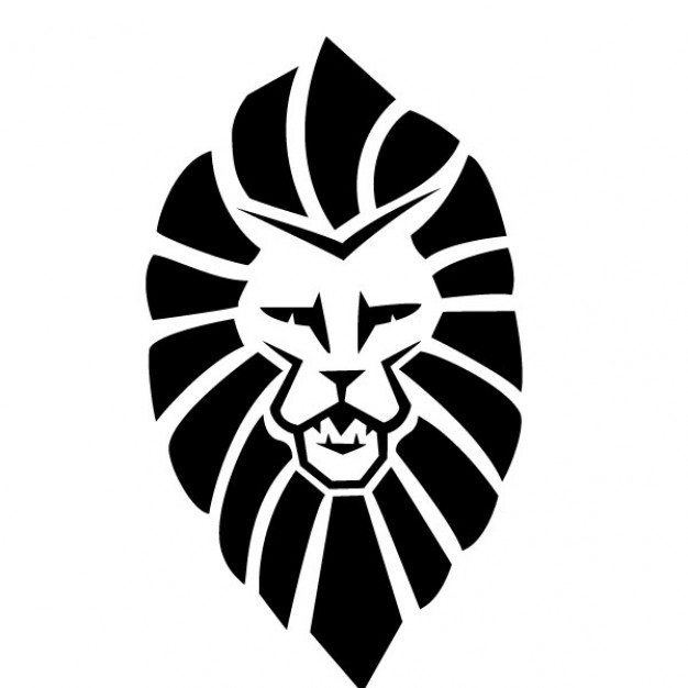 Lion Head Vector Illustration