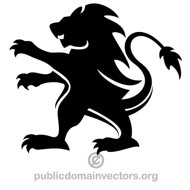 Lion Vector Graphics Clip Art