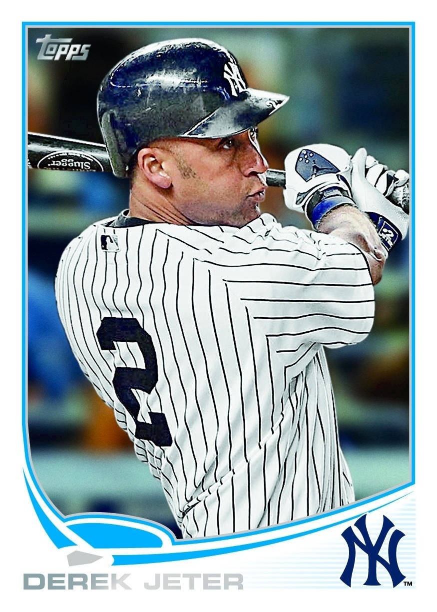 New York Yankees Derek Jeter Baseball Card