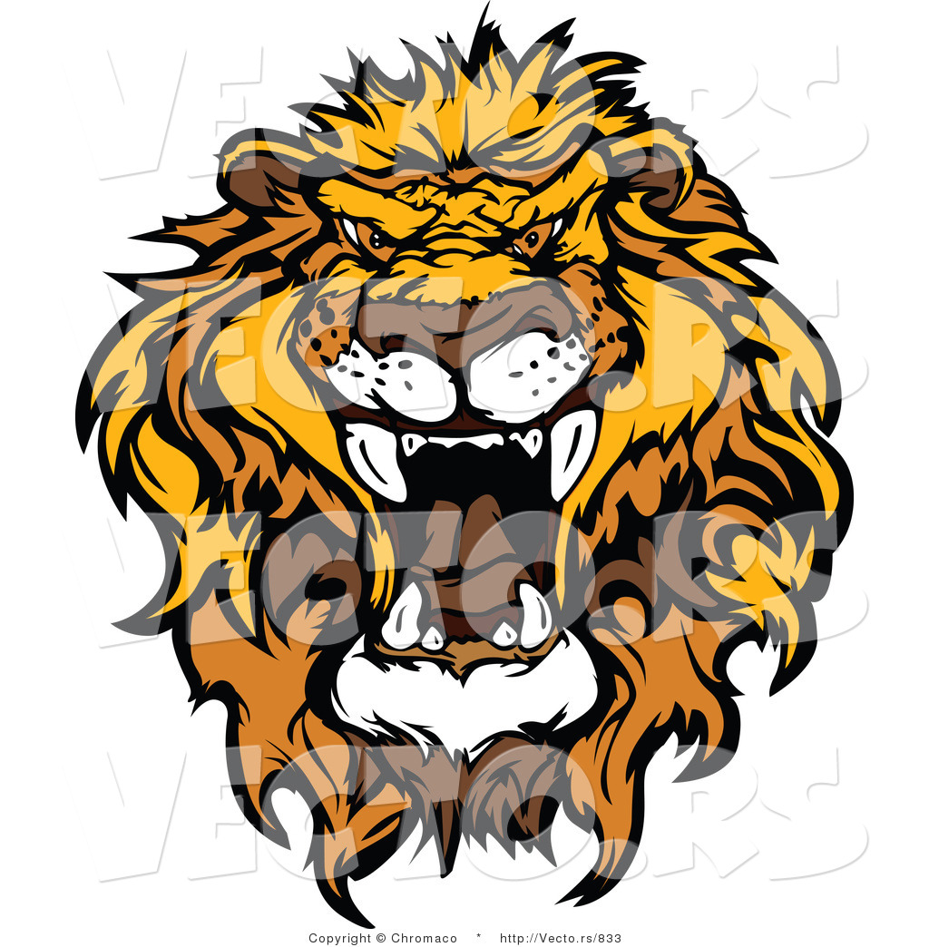 Roaring Lion Clip Art