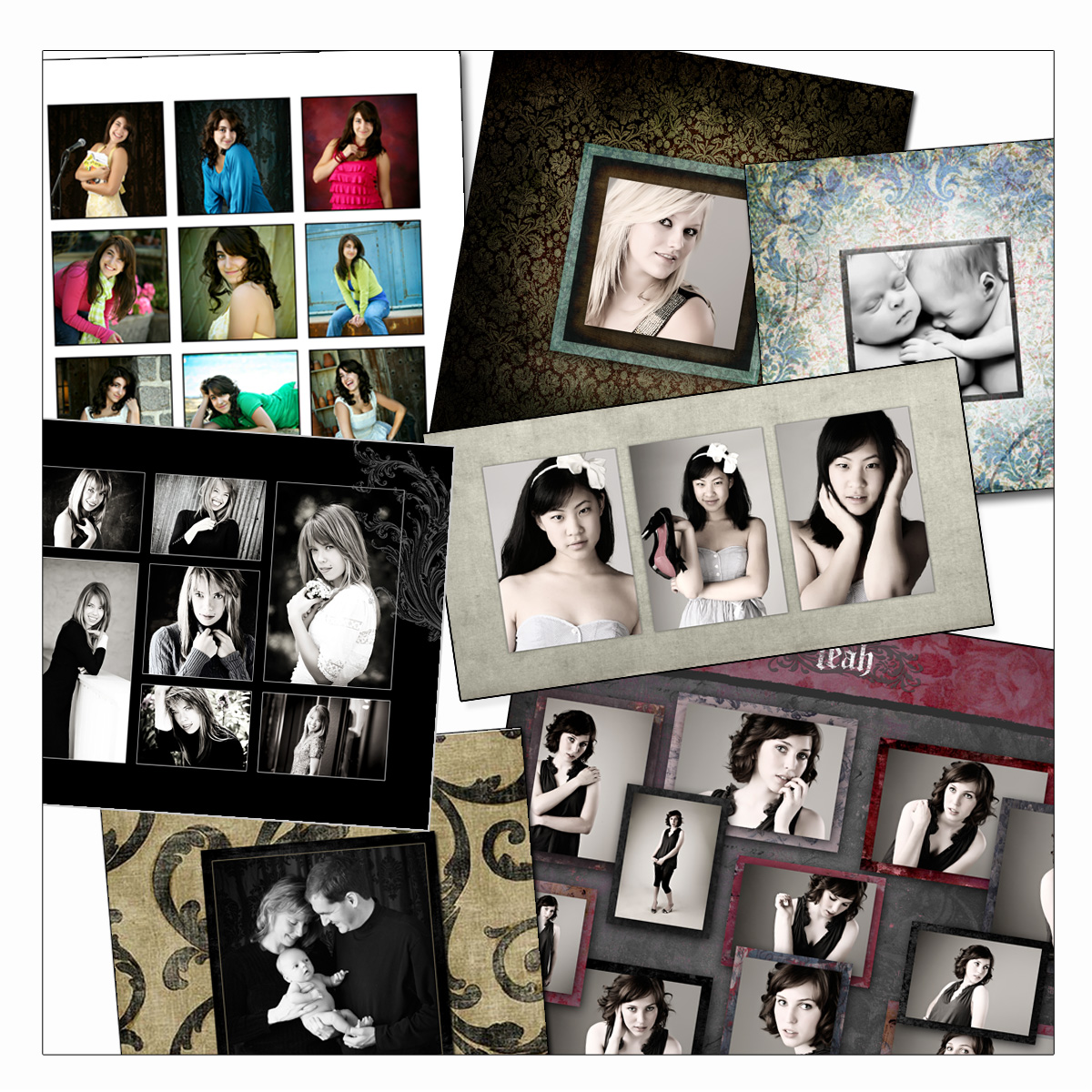 Themed Collage Templates Psd Themed Collage Templates Psd