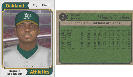 Topps Baseball Card Template