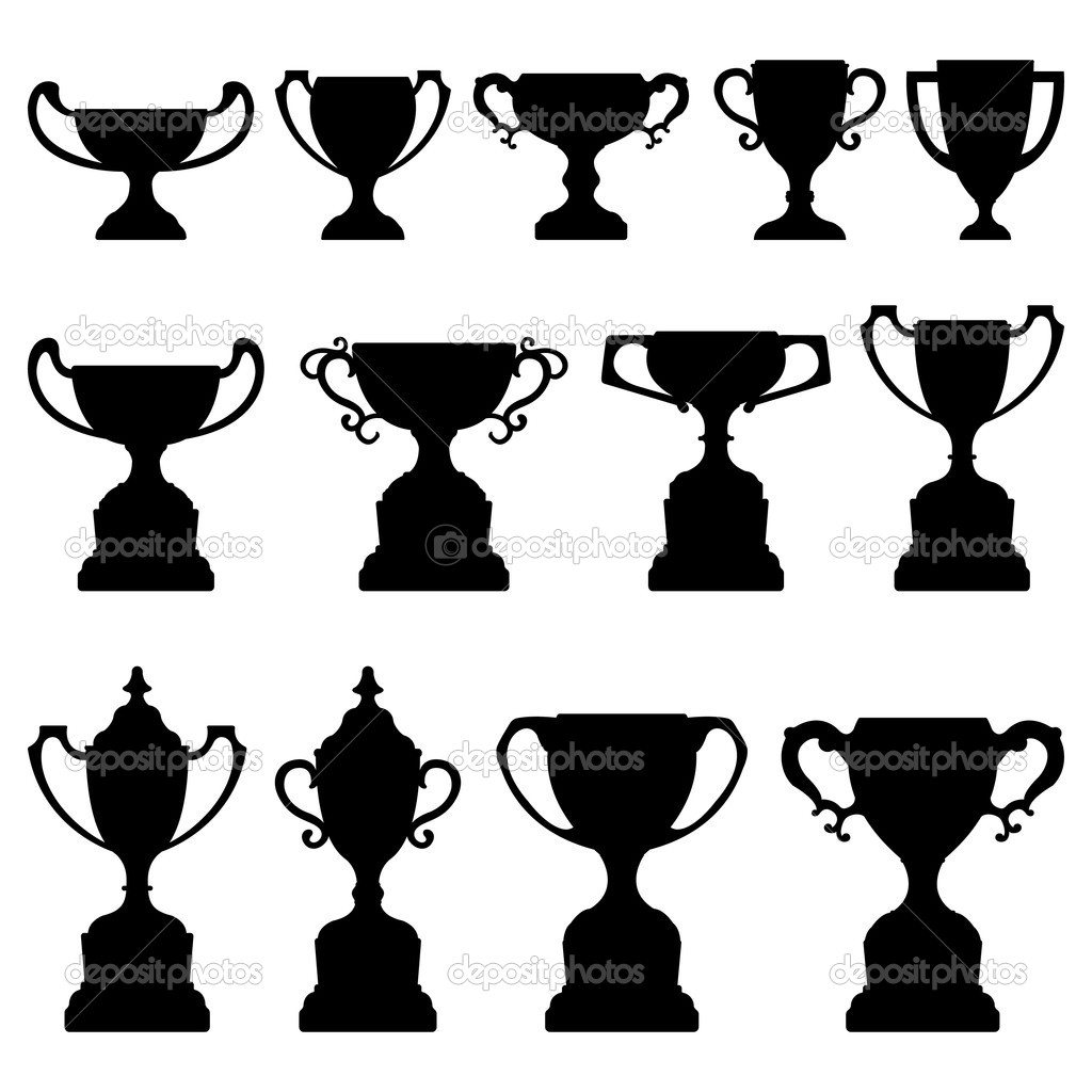 Trophy Silhouette Clip Art