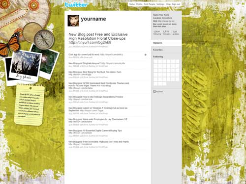 Twitter Templates Free