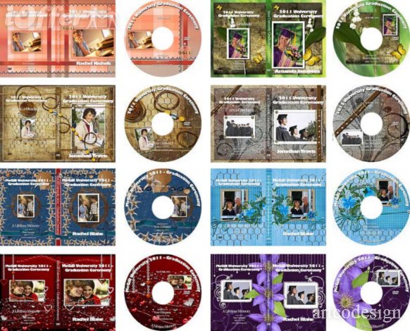 Wedding DVD Cover Template PSD