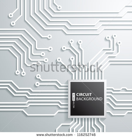 Abstract Circuit Board Design Abstract Circuit Board Design
