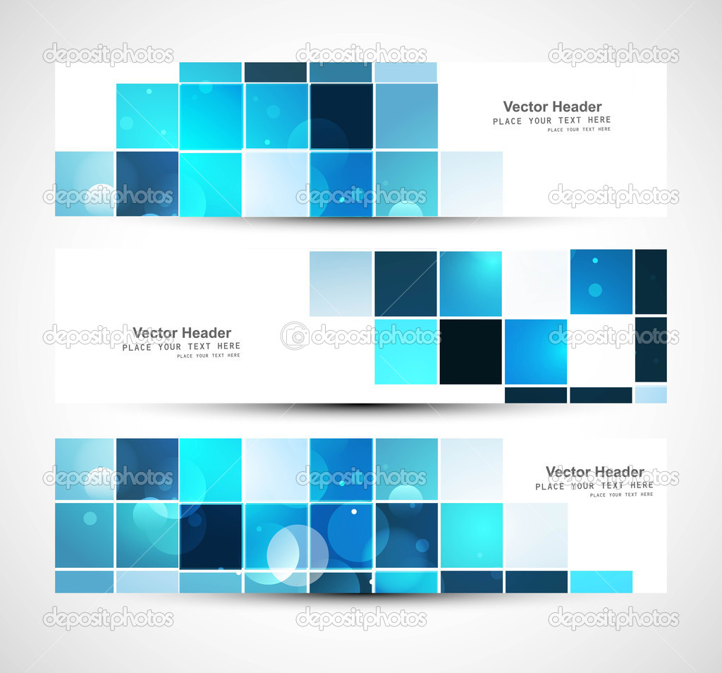 Abstract Header Design