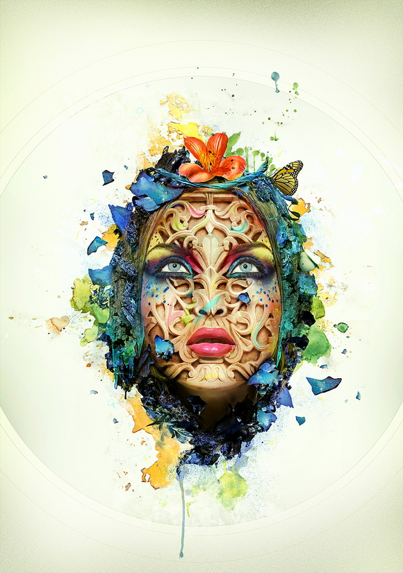 Abstract Portrait Photoshop Tutorial