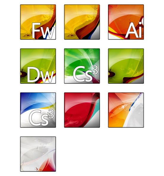 Adobe Suite Icons