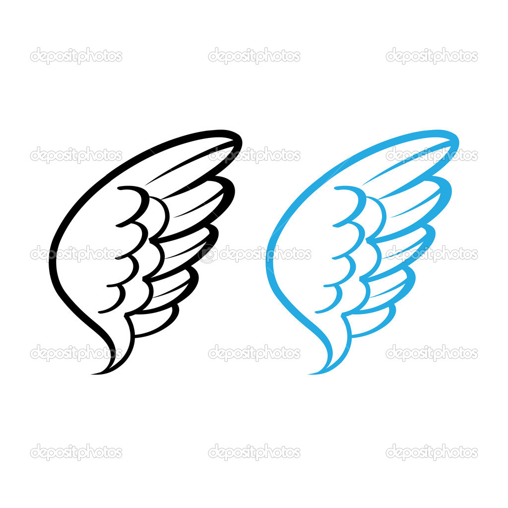 Angel Art Wing Vector Illustration