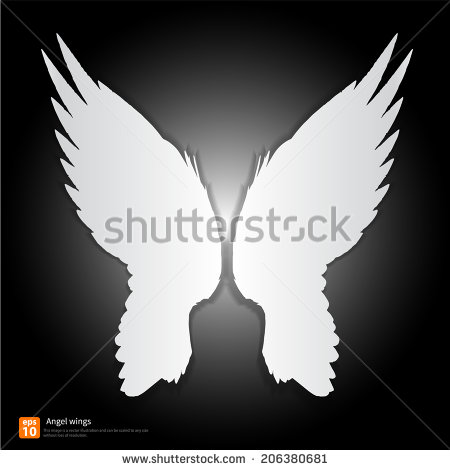 Angel Wings Silhouette