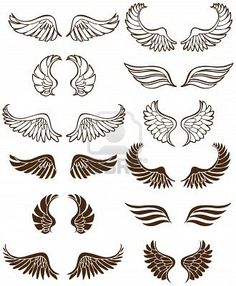 Angel Wings Vector Art