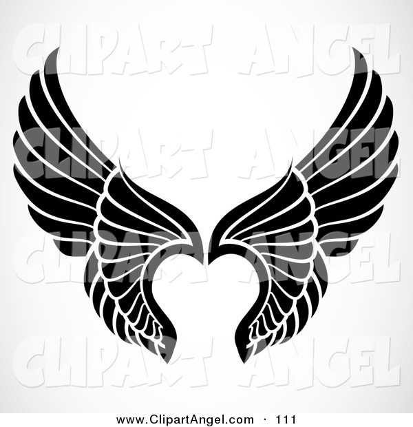 Angel Wings Vector Art