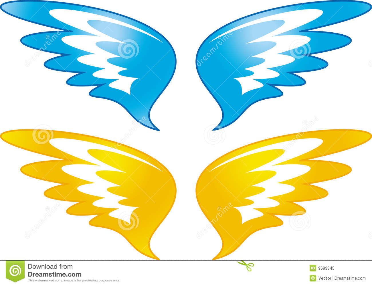 Angel Wings Vector
