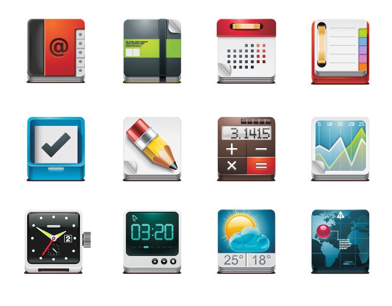 14 Application Icon Pack Images