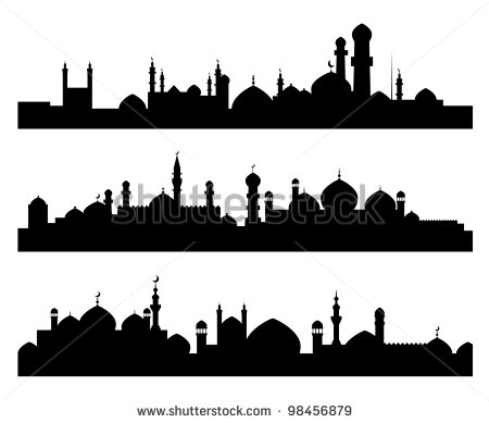 Arabian City Silhouette