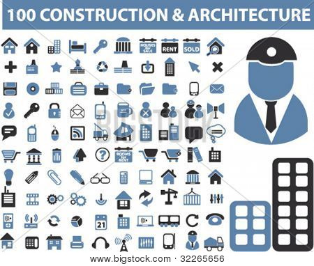 Architecture Construction Icon Architecture Construction Icon