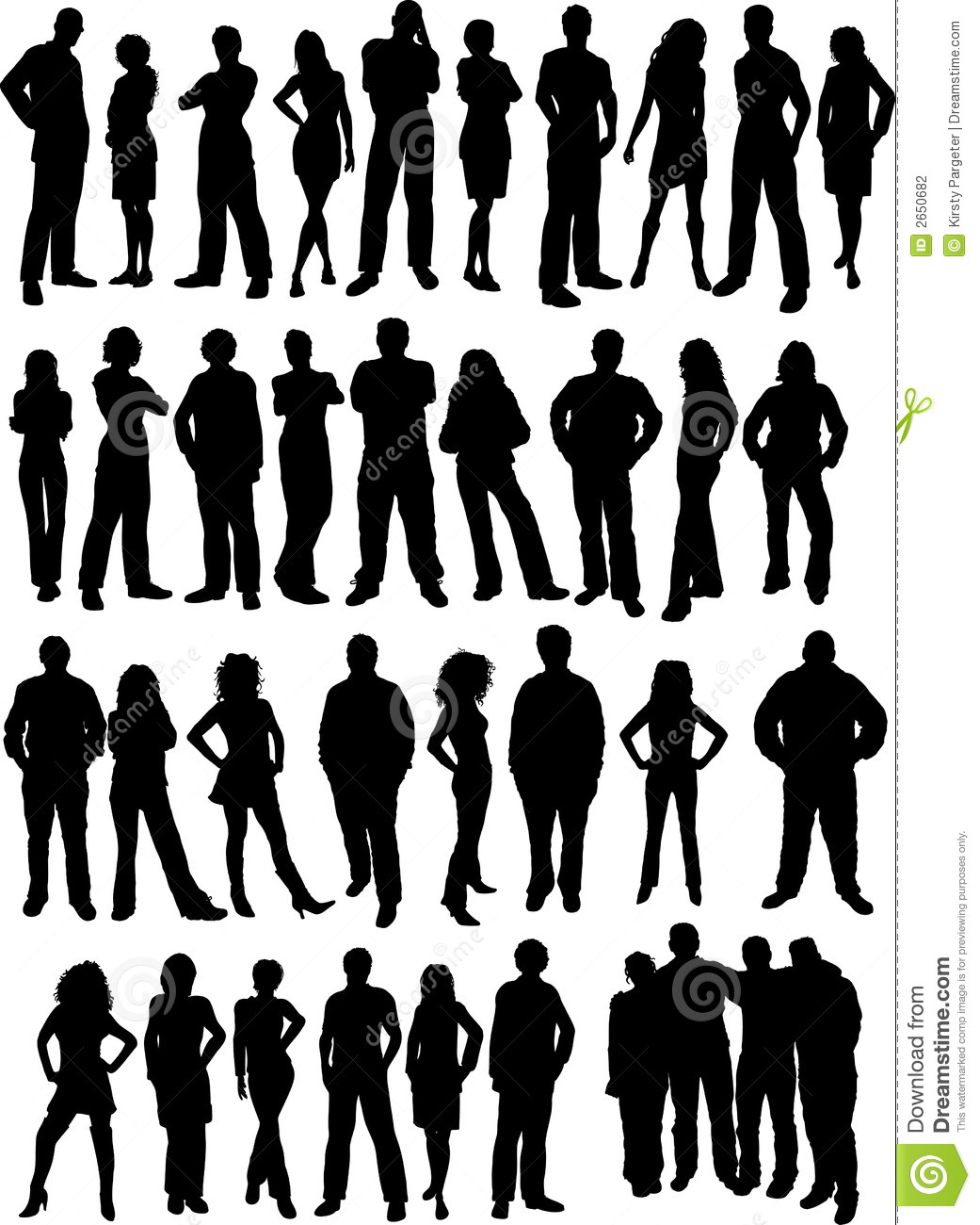 Architecture People Silhouettes