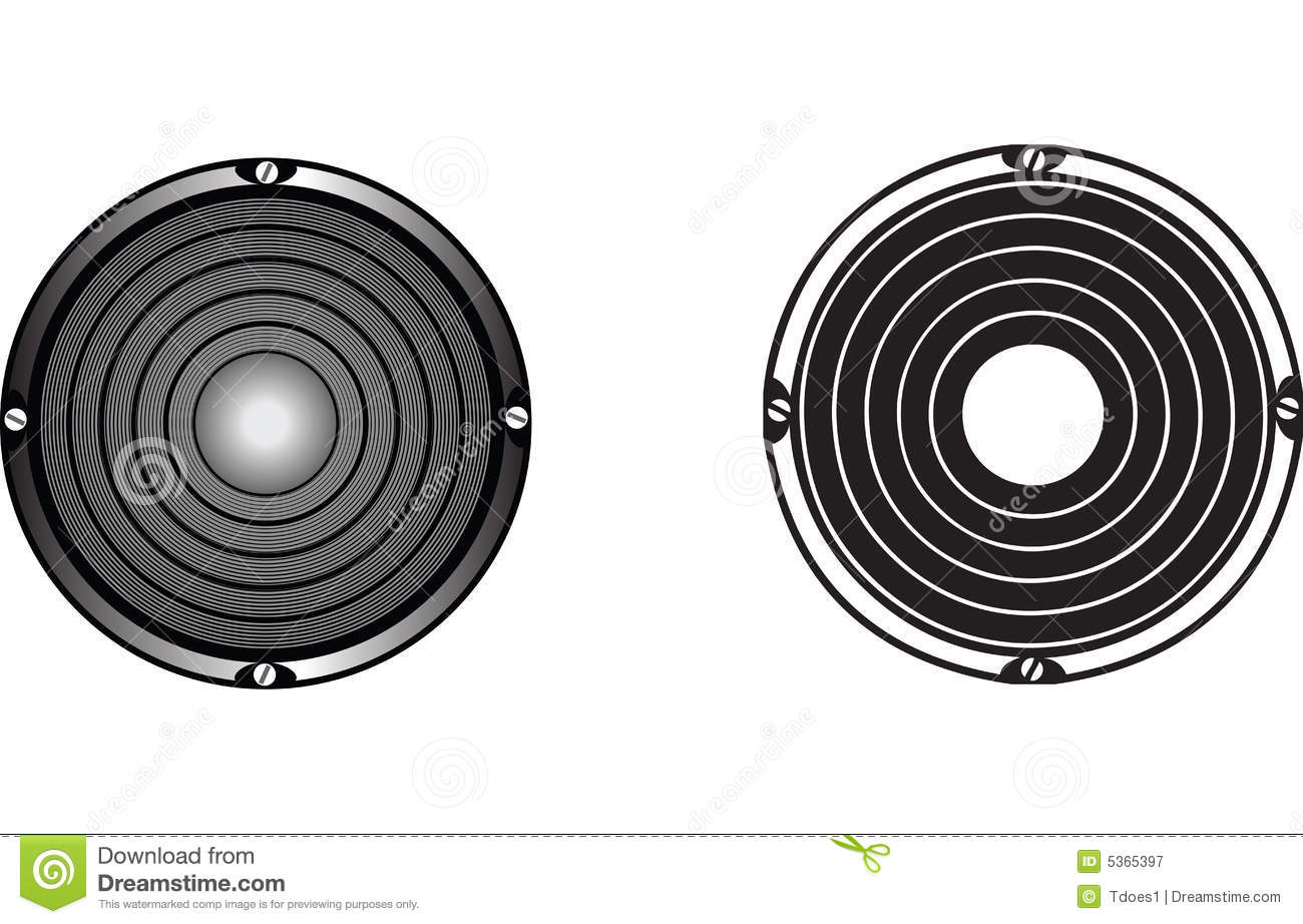 13 Speaker Vector Art Vintage Images