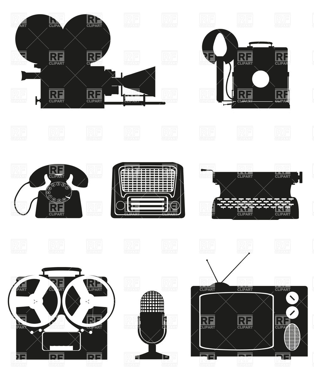 Audio Visual Equipment Clip Art